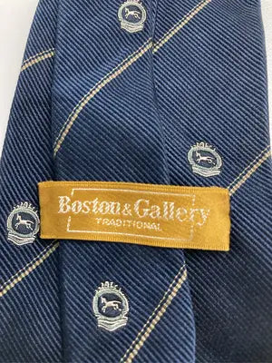 BOSTON&GALLERY/ネクタイ/ファッション雑貨/ネイビー