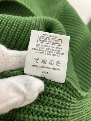 GARMENTS/ガーメンツ/ニット/セーター/トップス/グリーン
