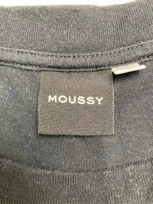 MOUSSY/マウジー/ノースリーブ/トップス/ブラック/FREE