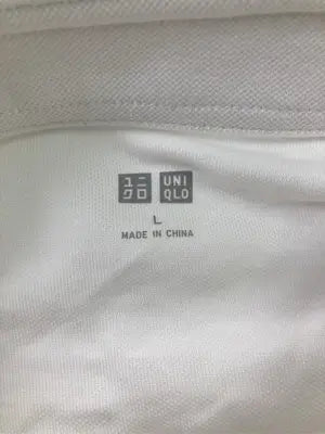 UNIQLO/ユニクロ/ポロシャツ/トップス/ホワイト/L