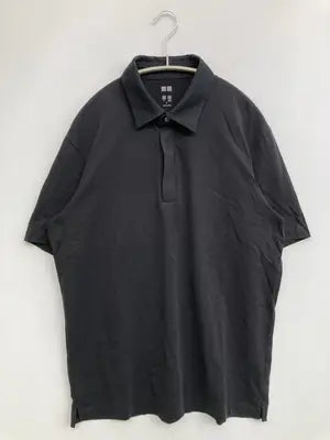 UNIQLO/ユニクロ/ポロシャツ/トップス/ブラック/L