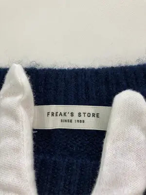 FREAK'S STORE/フリークスストア/ニット/セーター/トップス/ネイビー/F