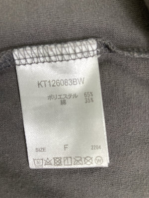 kutir/クティール/Tシャツ/カットソー/トップス/グレー/F