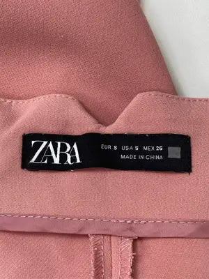 ZARA/ザラ/スラックス/パンツ/ピンク/USA S