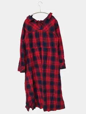 w closet/ダブルクローゼット/シャツワンピース/ワンピース/ドレス/レッド