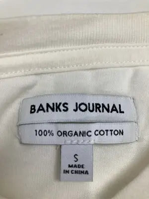 BANKS JOURNAL/バンクスジャーナル/Tシャツ/カットソー/トップス/ホワイト/S