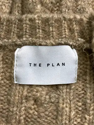 THE PLAN/ニット/セーター/トップス/ベージュ