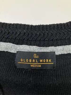 GLOBAL WORK/グローバルワーク/カーディガン/ボレロ/トップス/ブラック/MEDIUM