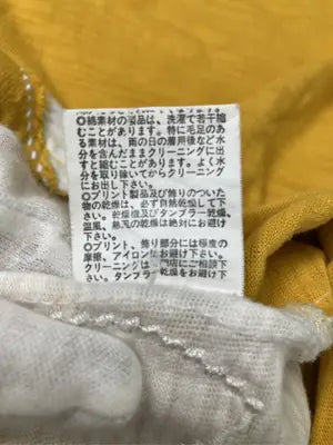 SWEET AGNES/Tシャツ/カットソー/トップス/イエロー/M