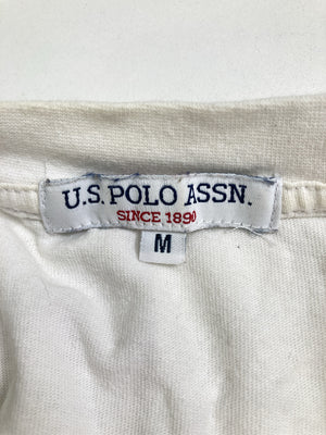 U.S. POLO ASSN./ユーエスポロアッスン/Tシャツ/カットソー/トップス/ホワイト/M