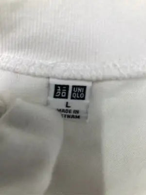UNIQLO/ユニクロ/Tシャツ/カットソー/トップス/ホワイト/L