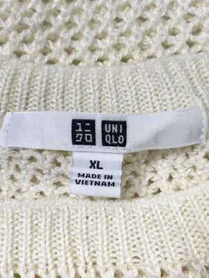 UNIQLO/ユニクロ/ニット/セーター/トップス/アイボリー/XL