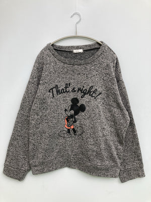 Disney/ディズニー/スウェット/トップス/グレー/4L
