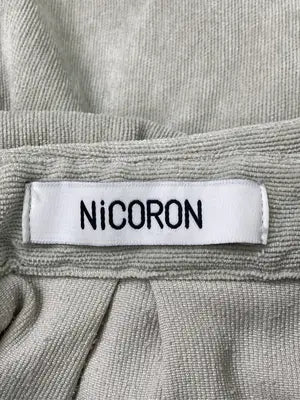 NICORON/ニコロン/シャツワンピース/ワンピース/ドレス/ベージュ/F