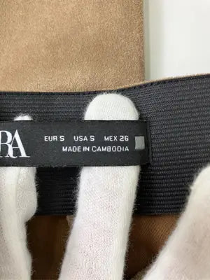 ZARA/ザラ/その他パンツ/パンツ/ブラウン/S