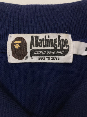 A BATHING APE/アベイシングエイプ/ポロシャツ/トップス/ブルー/M