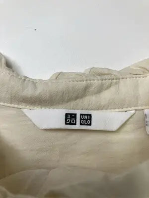 UNIQLO/ユニクロ/シャツ/ブラウス/トップス/ベージュ/M