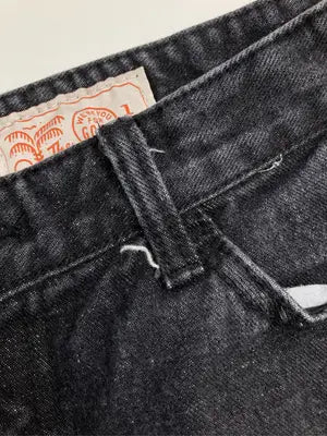 DEEP JEANS/デニムパンツ/パンツ/ブラック/L