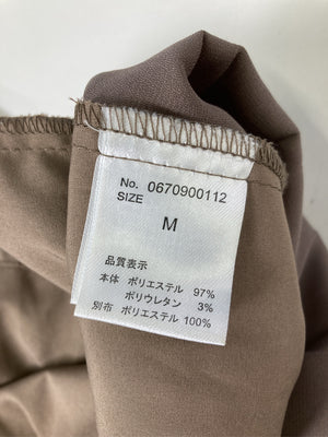 r・p・s/アールピーエス/シャツワンピース/ワンピース/ドレス/ブラウン/M