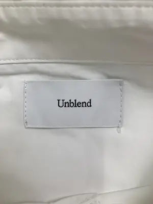 Unblend/シャツ/ブラウス/トップス/ホワイト/FREE