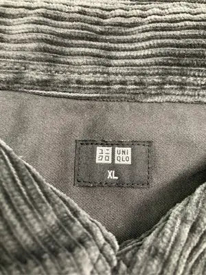 UNIQLO/ユニクロ/シャツ/ブラウス/トップス/グレー/XL