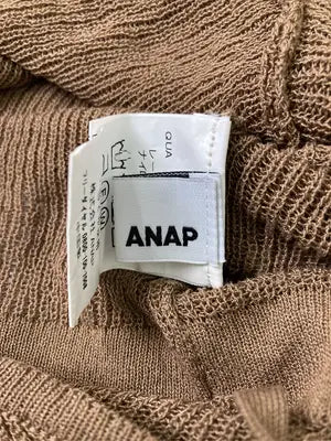 ANAP/アナップ/Tシャツ/カットソー/トップス/ブラウン/F