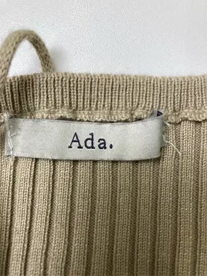 Ada./ニット/セーター/トップス/ベージュ