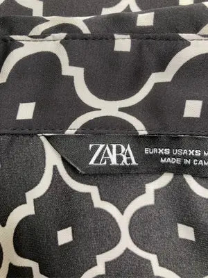 ZARA/ザラ/シャツ/ブラウス/トップス/ブラック/EUR XS/ USA XS/MEX 24