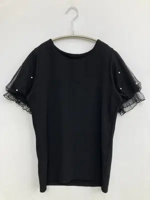 Tシャツ/カットソー/トップス/ブラック