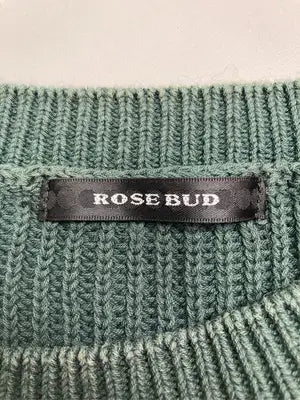 ROSE BUD/ローズバッド/ニット/セーター/トップス/グリーン/F