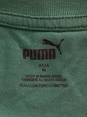 PUMA/プーマ/Tシャツ/カットソー/トップス/グリーン/M