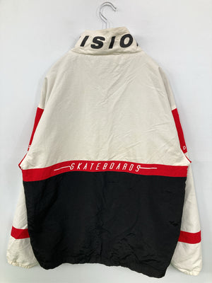 VISION STREET WEAR/ヴィジョンストリートウェア/ジャージ/トラックジャケット/トップス/ホワイト/M