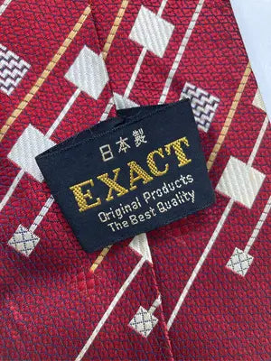 EXACT/ネクタイ/ファッション雑貨/レッド