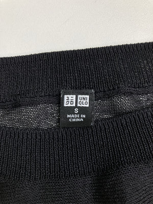 UNIQLO/ユニクロ/ニット/セーター/トップス/ブラック/S