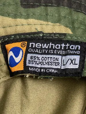 NEWHATTAN/ニューハッタン/バケットハット/帽子/カーキ/L/XL