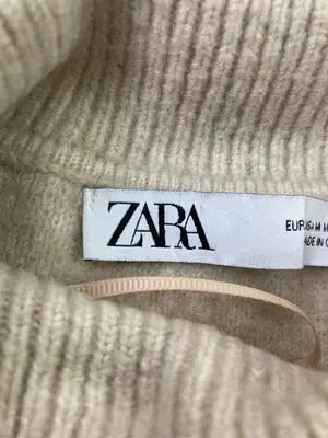 ZARA/ザラ/ニット/セーター/トップス/ベージュ/EUR M