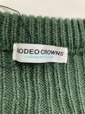 RODEO CROWNS/ロデオクラウンズ/ニット/セーター/トップス/グリーン/FREE