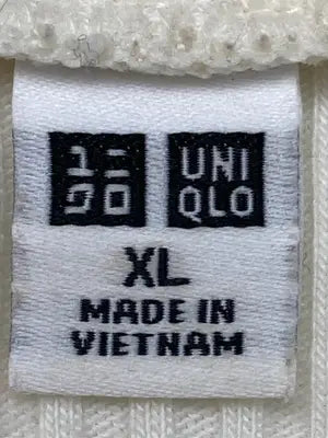 UNIQLO/ユニクロ/Tシャツ/カットソー/トップス/アイボリー/XL