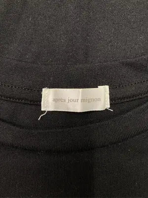 apres jour mignon/アプレジュールミニョン/Tシャツ/カットソー/トップス/ブラック/F