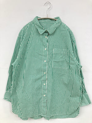 tip top+/シャツ/ブラウス/トップス/グリーン