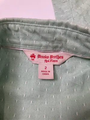 BROOKS BROTHERS/ブルックスブラザーズ/シャツ/ブラウス/トップス/ライトグリーン/2