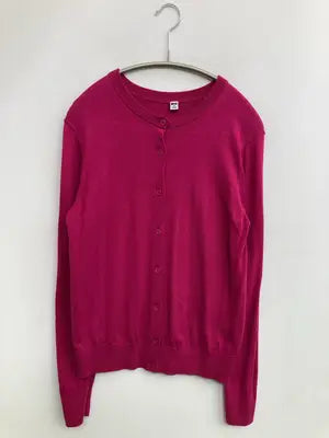 UNIQLO/ユニクロ/ニット/セーター/トップス/ピンク/M