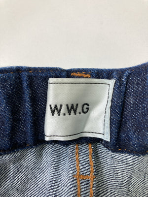 W.W.G/フーズフーギャラリー/デニムパンツ/パンツ/ネイビー/F
