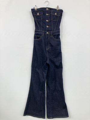 SPIRALGIRL/スパイラルガール/つなぎ/オールインワン/オールインワン・サロペット/ネイビー/S