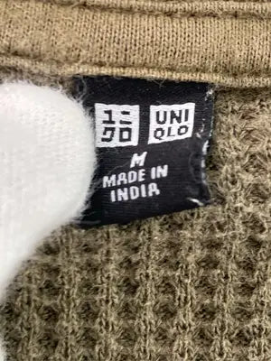 UNIQLO/ユニクロ/Tシャツ/カットソー/トップス/カーキ/M