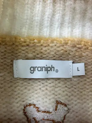 graniph/グラニフ/ニット/セーター/トップス/ブラウン/L