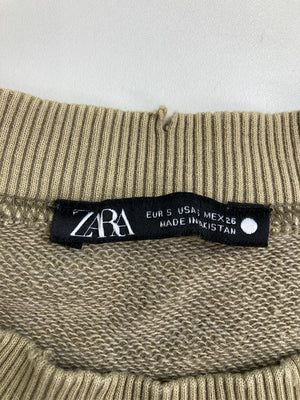 ZARA/ザラ/スウェット/トップス/ベージュ/EUR S/USA S/MEX 26