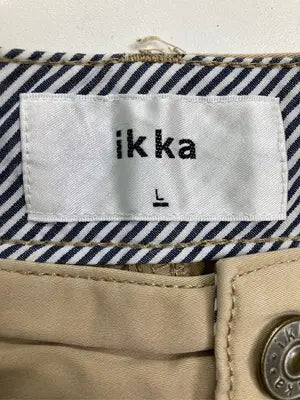 ikka/イッカ/チノパンツ/パンツ/ベージュ/L