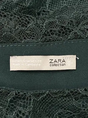 ZARA/ザラ/シャツ/ブラウス/トップス/グリーン/USA M