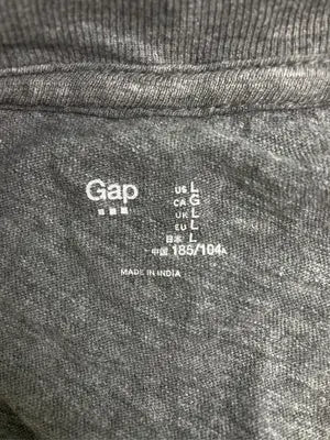 GAP/ギャップ/Tシャツ/カットソー/トップス/グレー/L